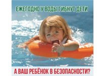 Памятка для родителей по безопасности детей на воде в летний период